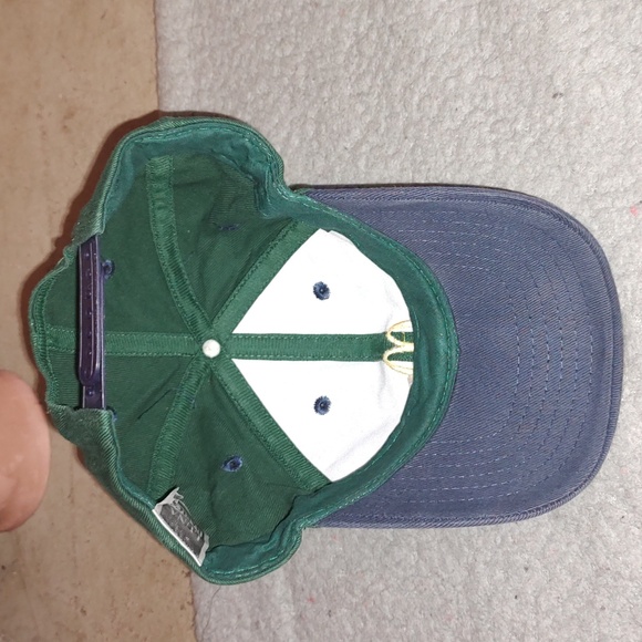Vintage McDonalds Employee Snapback Hat Cap - Picture 8 of 10